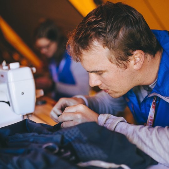 Reperasjonsverkstad med DNT Ung